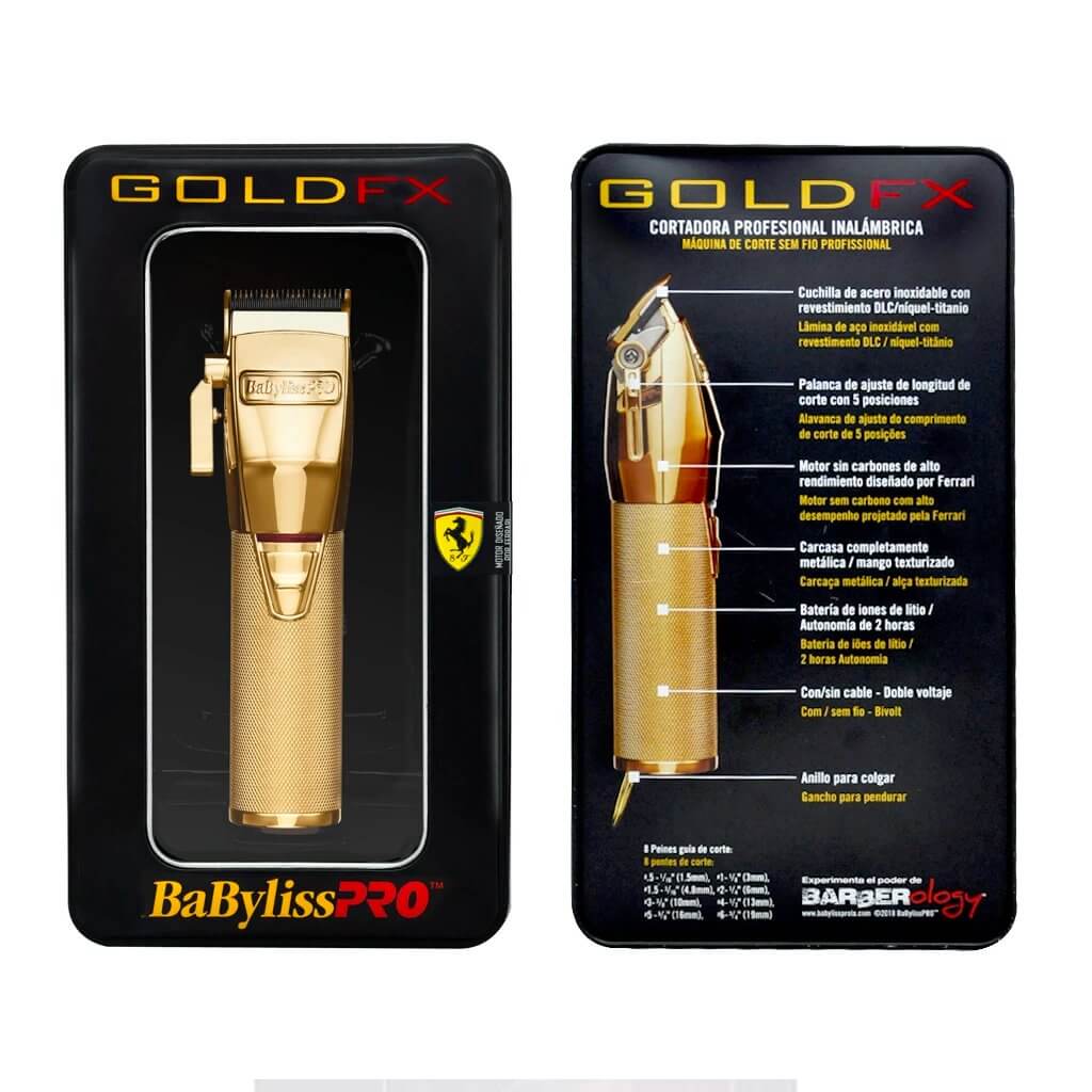 BaBylissPRO Barberology MetalFX Series - GOLD - BUYBARBER.COM