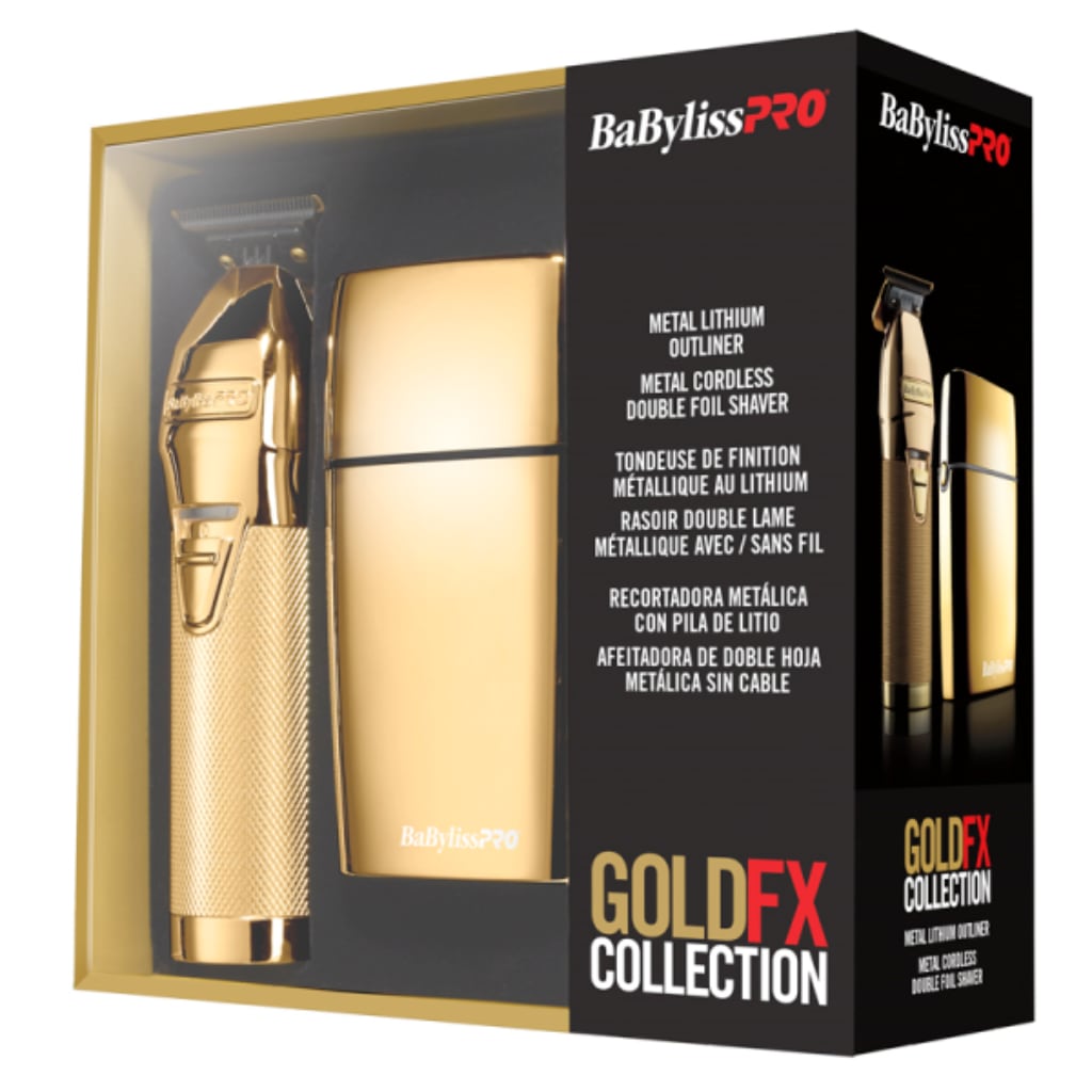 GoldFX Collection Combo - FX787G Trimmer & FXFS2G Shaver