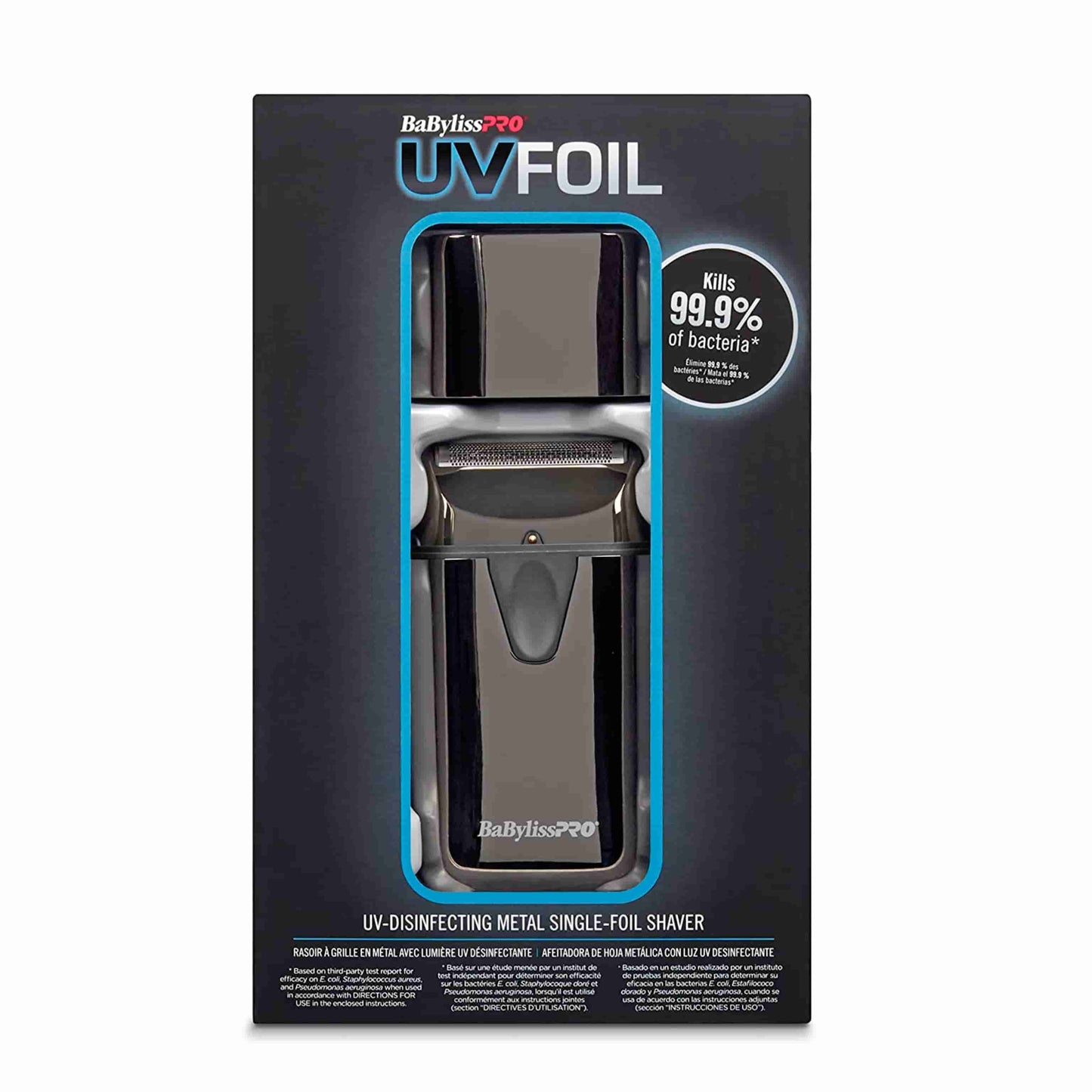 BaBylissPRO® UV Foil Single Foil Shaver - BUYBARBER.COM