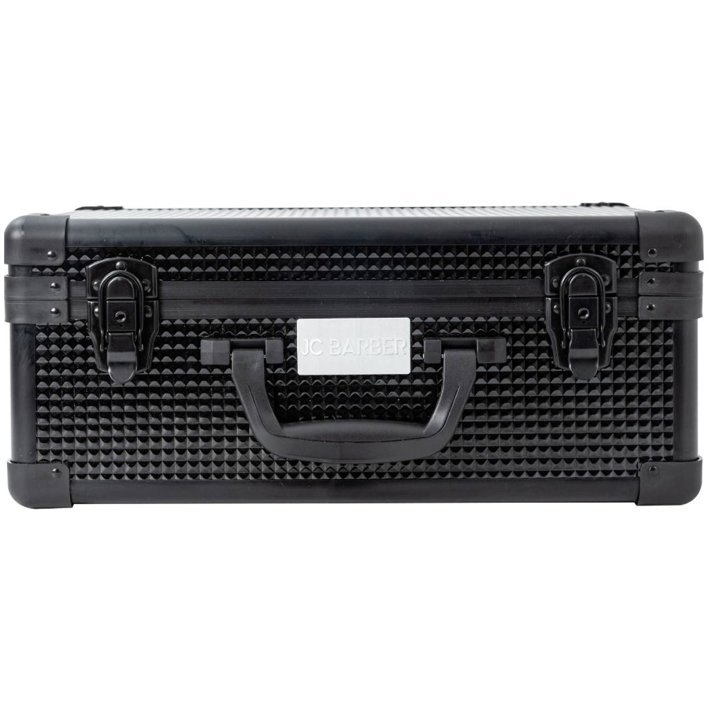 6 Clipper Professional Barber Portable Travel Case with Easy Slide Clipper Tray