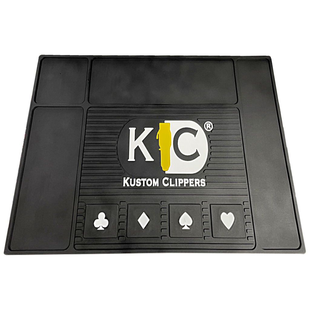 Kustom Clippers X-Large Magnetic Barber Station Mat - BUYBARBER.COM