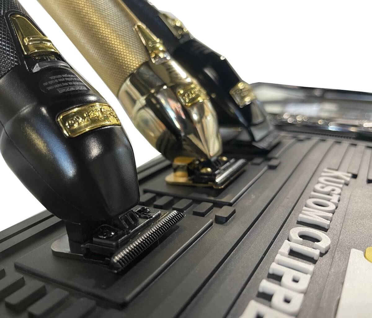 Kustom Clippers X-Large Magnetic Barber Station Mat - BUYBARBER.COM