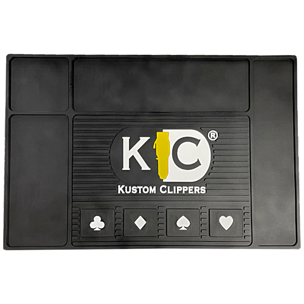 Kustom Clippers X-Large Magnetic Barber Station Mat - BUYBARBER.COM