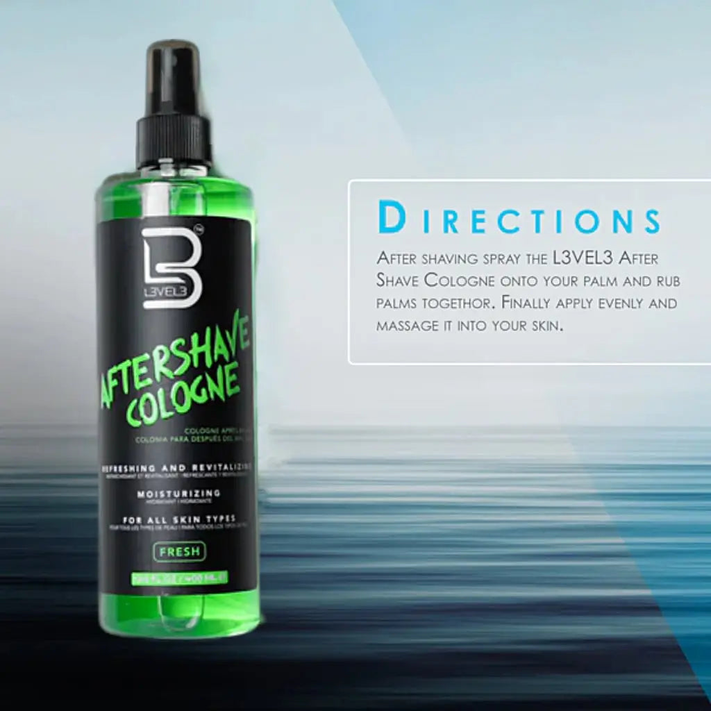 Level 3 After Shave Cologne Fresh- Green | Shop Buy Barber