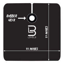 Level 3 Professional Rubber Neck Cutting Cape - BUYBARBER.COM
