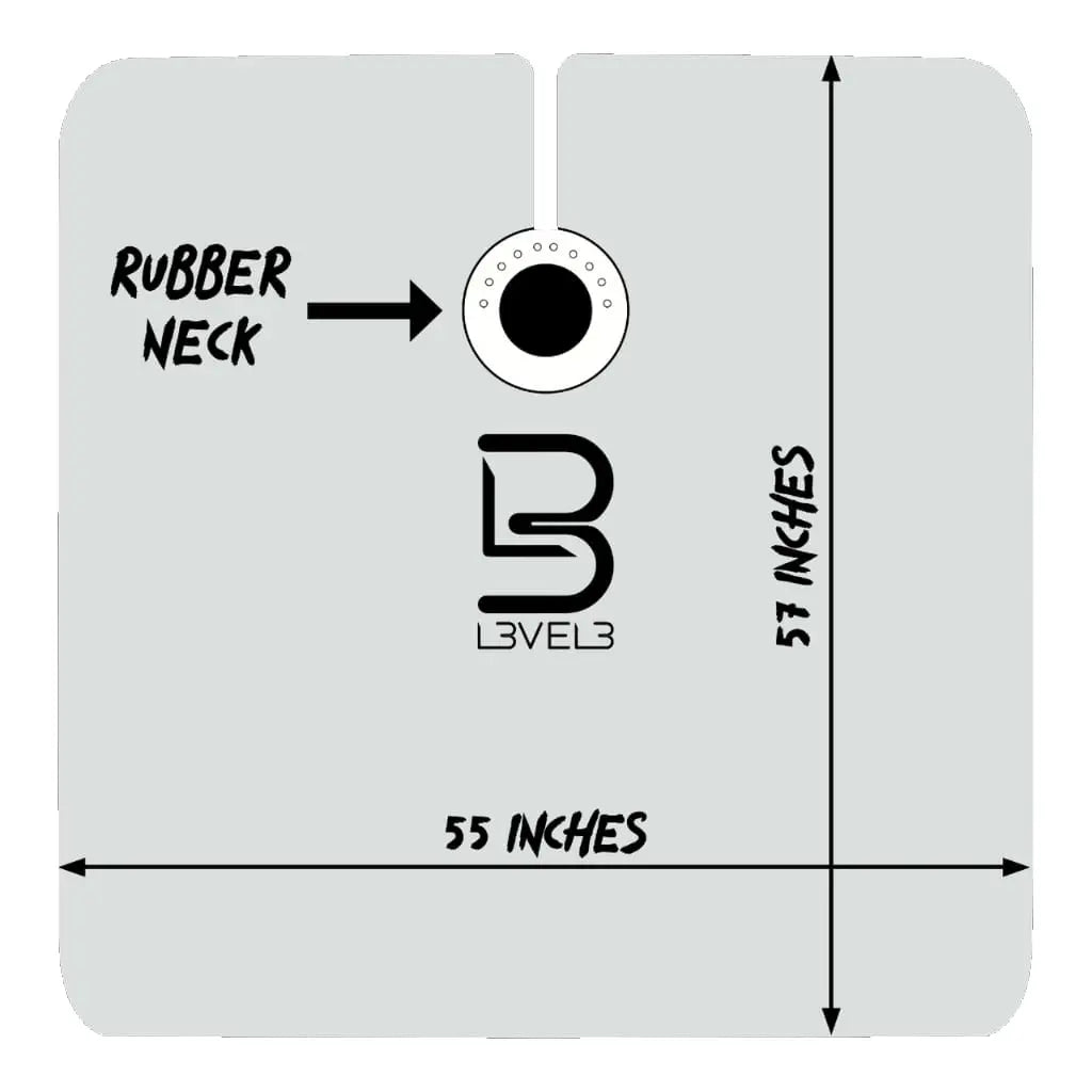 Level 3 Professional Rubber Neck Cutting Cape | Shop BuyBarber