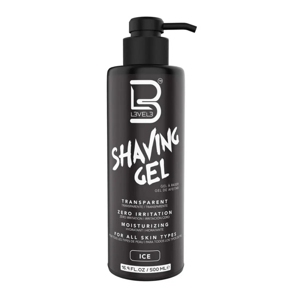 Level 3 Ultra Clear Shaving Gel - Ice - BUYBARBER.COM