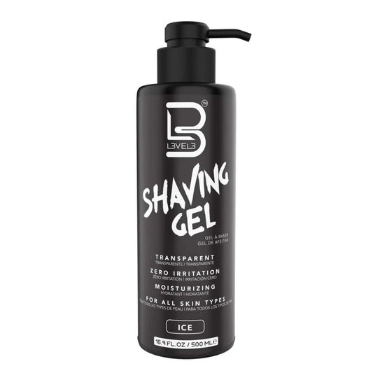 Level 3 Ultra Clear Shaving Gel - Ice - BUYBARBER.COM