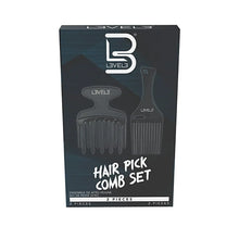 Level 3 Hair PIck Comb Set | Shop Buy Barber