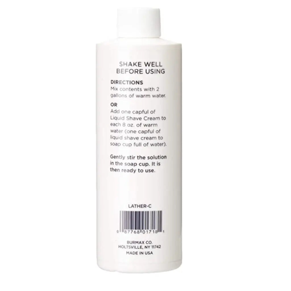 Scalpmaster Liquid Shave Cream - 8oz - BUYBARBER.COM