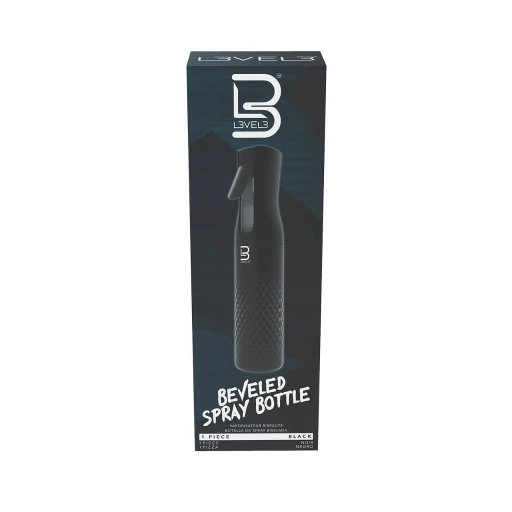 Level 3 Beveled Spray Bottle Continuous Mist - BUYBARBER.COM