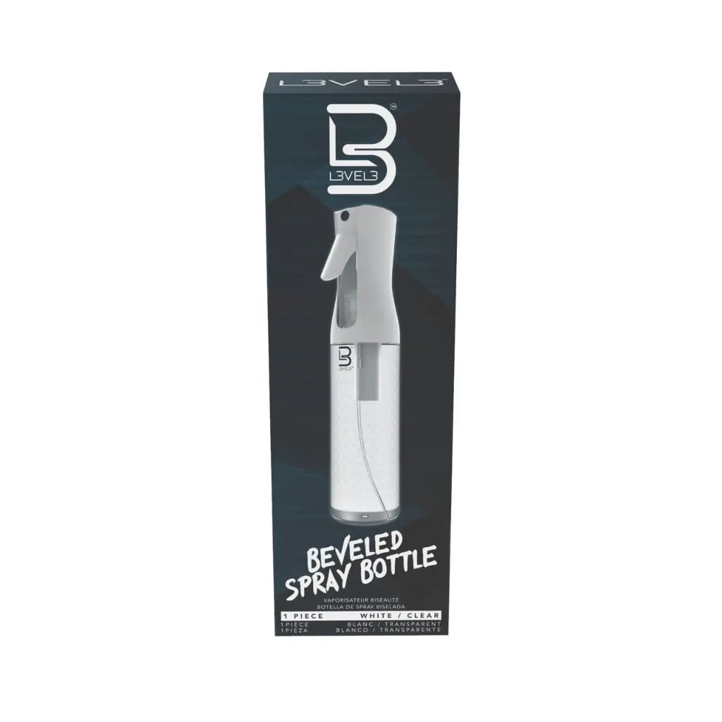 Level 3 Beveled Spray Bottle Continuous Mist - BUYBARBER.COM