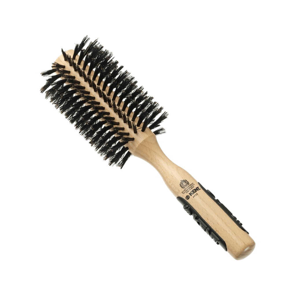 Kent Brushes 60mm Diameter Pure Bristle Brush - BUYBARBER.COM