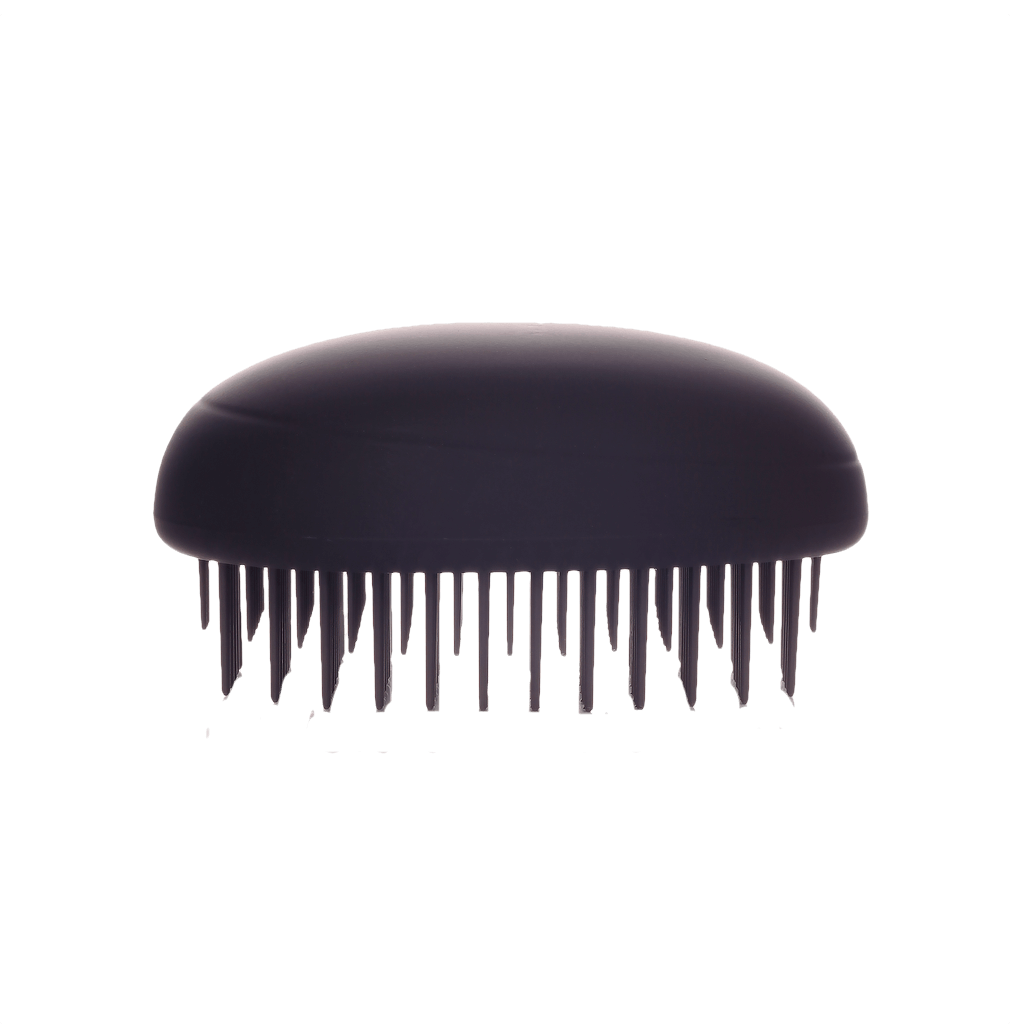 Kent Brushes Travel Pebble Brush Matte Black - BUYBARBER.COM