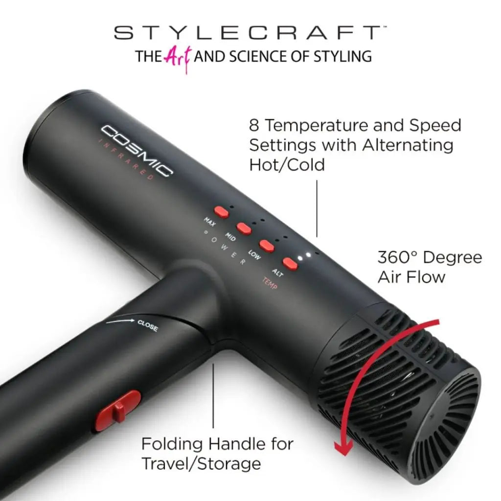 PRO Cosmic Infrared Barber Dryer - BUYBARBER.COM