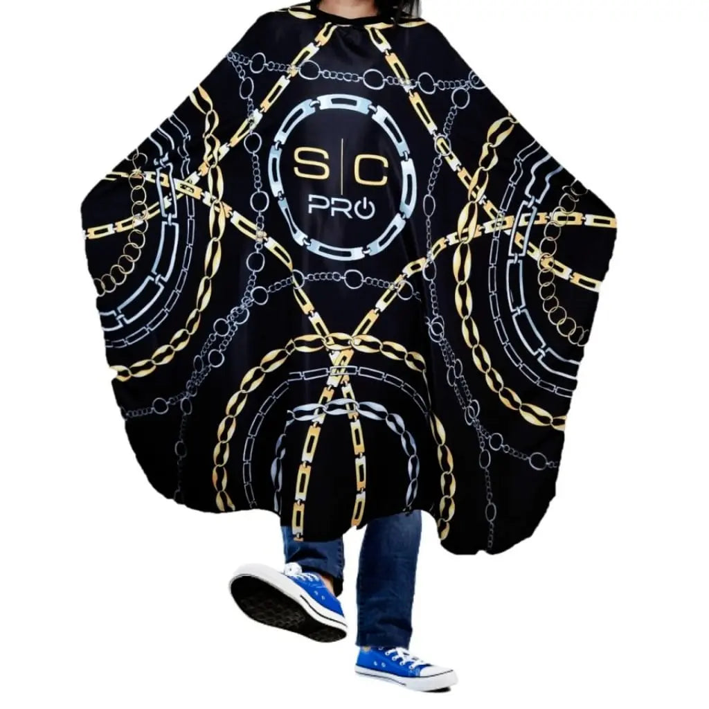 Stylecraft Cutting Cape Chain Design - BUYBARBER.COM