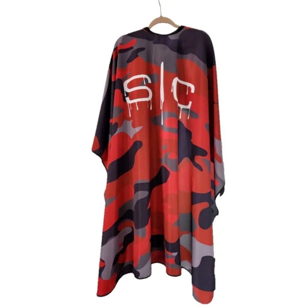 Stylecraft Cutting Cape Camo Design - BUYBARBER.COM