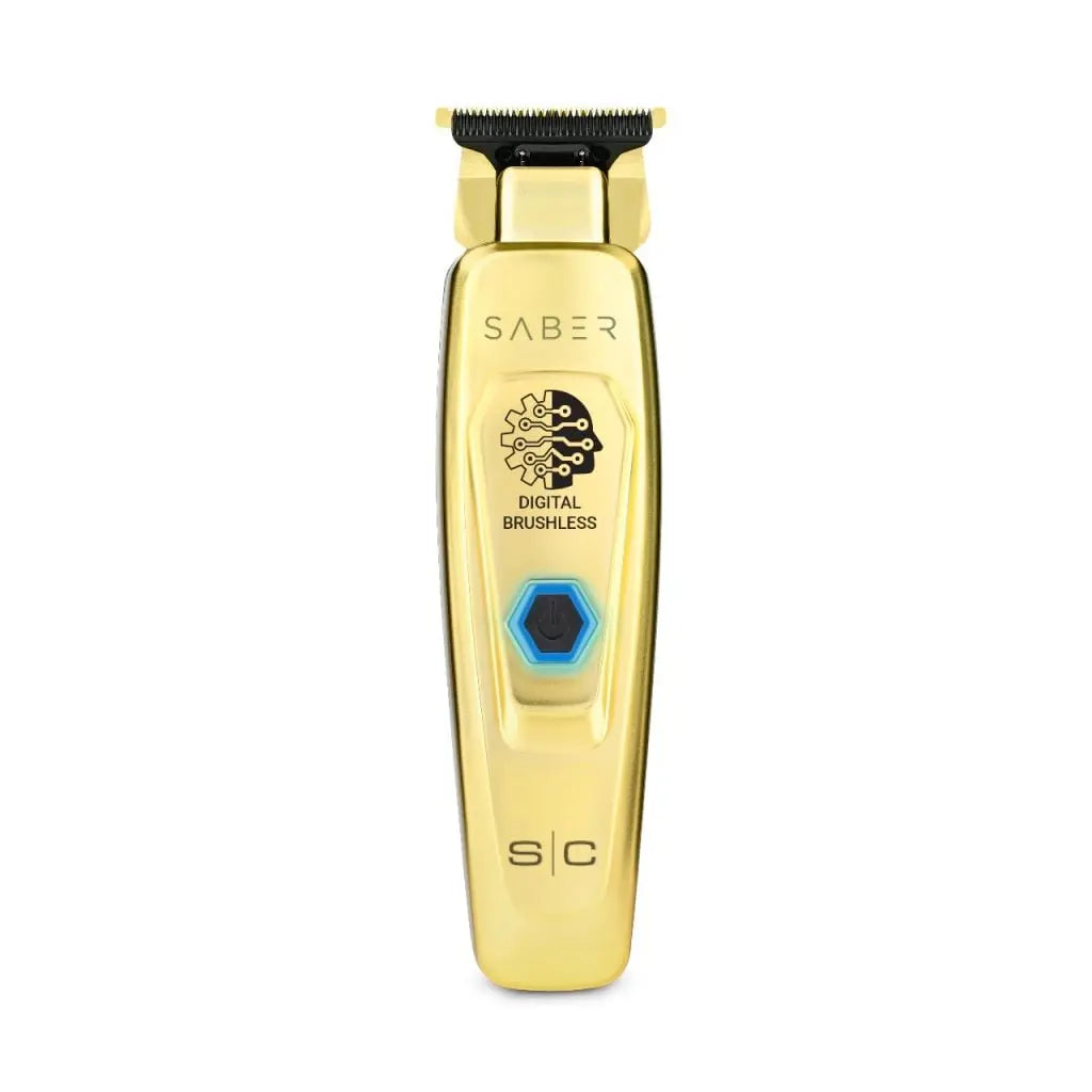 Saber - Professional Full Metal Body Digital Brushless Motor Cordless Hair Trimmer - BUYBARBER.COM