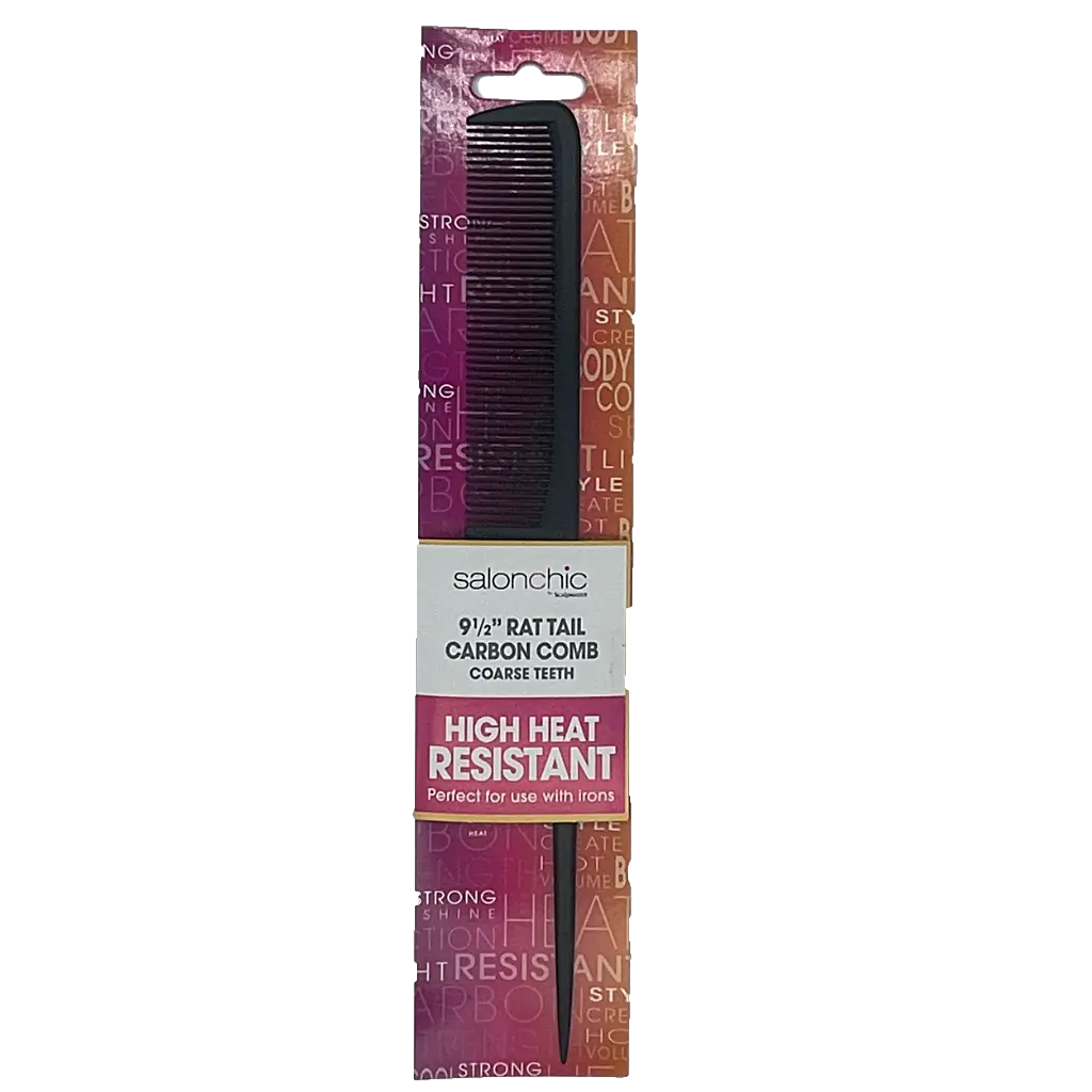 Rat-tail Carbon Comb Coarse - BUYBARBER.COM