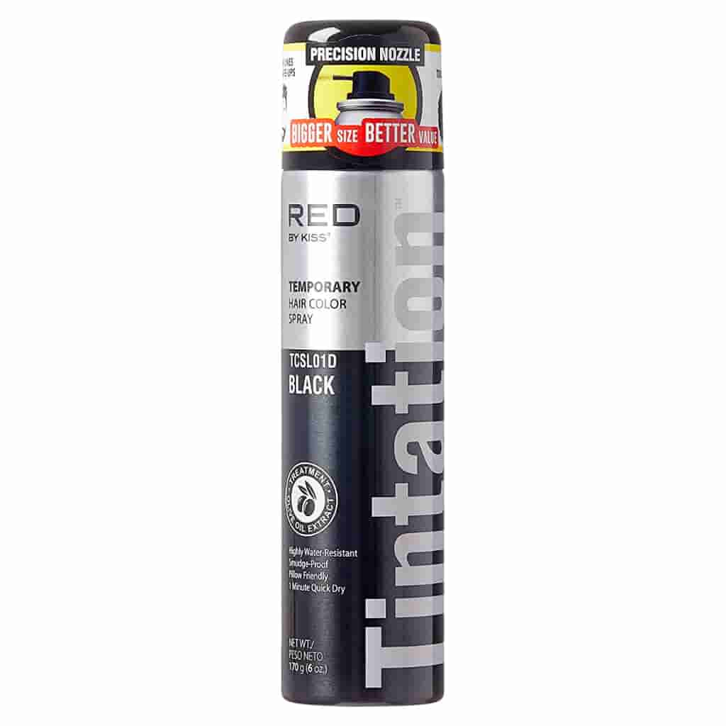 Tintation By Kiss Black Color Spray For Enhancement Kiss