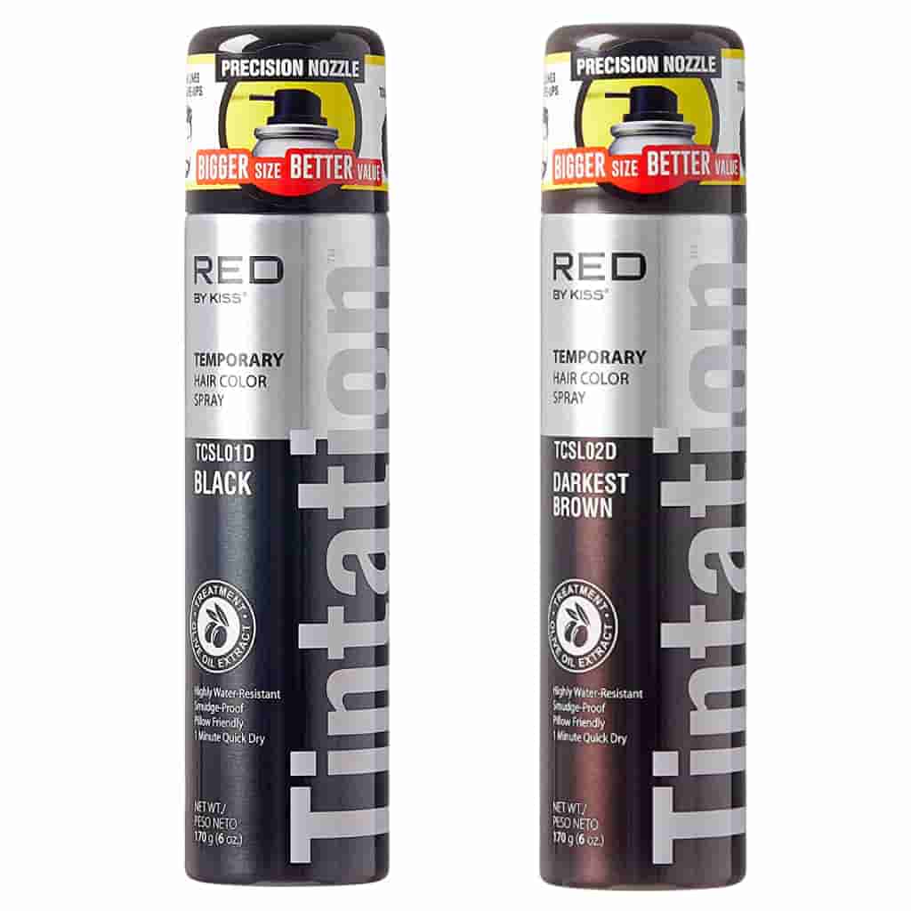 Tintation By Kiss Black Color Spray For Enhancement Kiss