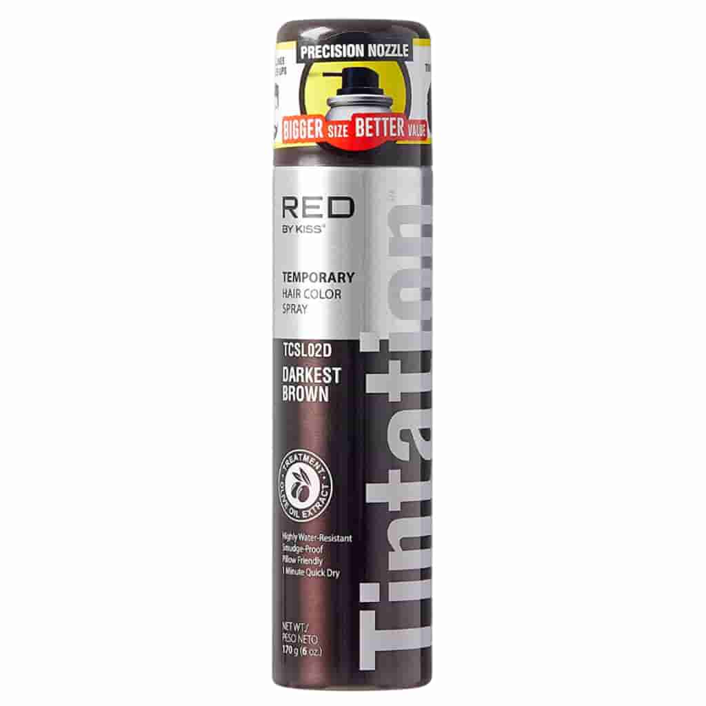 Tintation By Kiss Black Color Spray For Enhancement Kiss