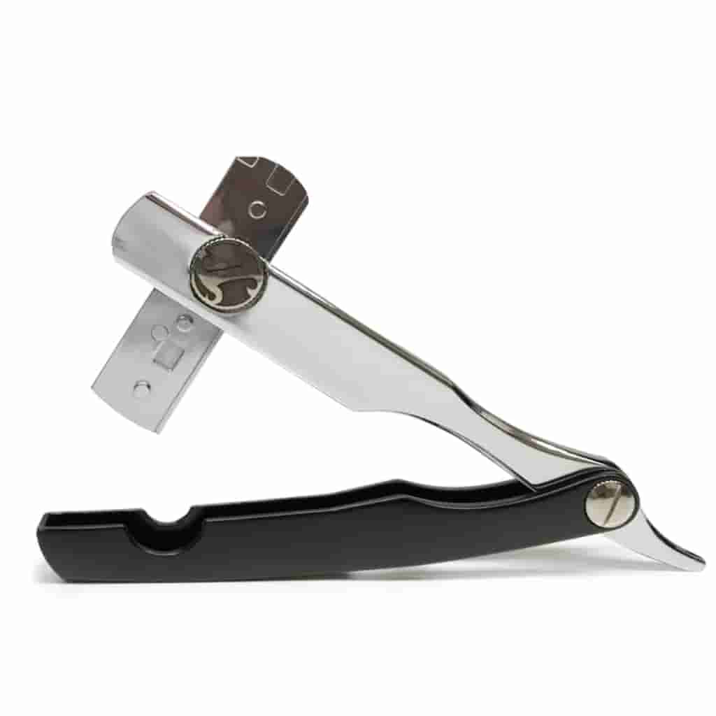 IBC Chrome Razor Holder Black
