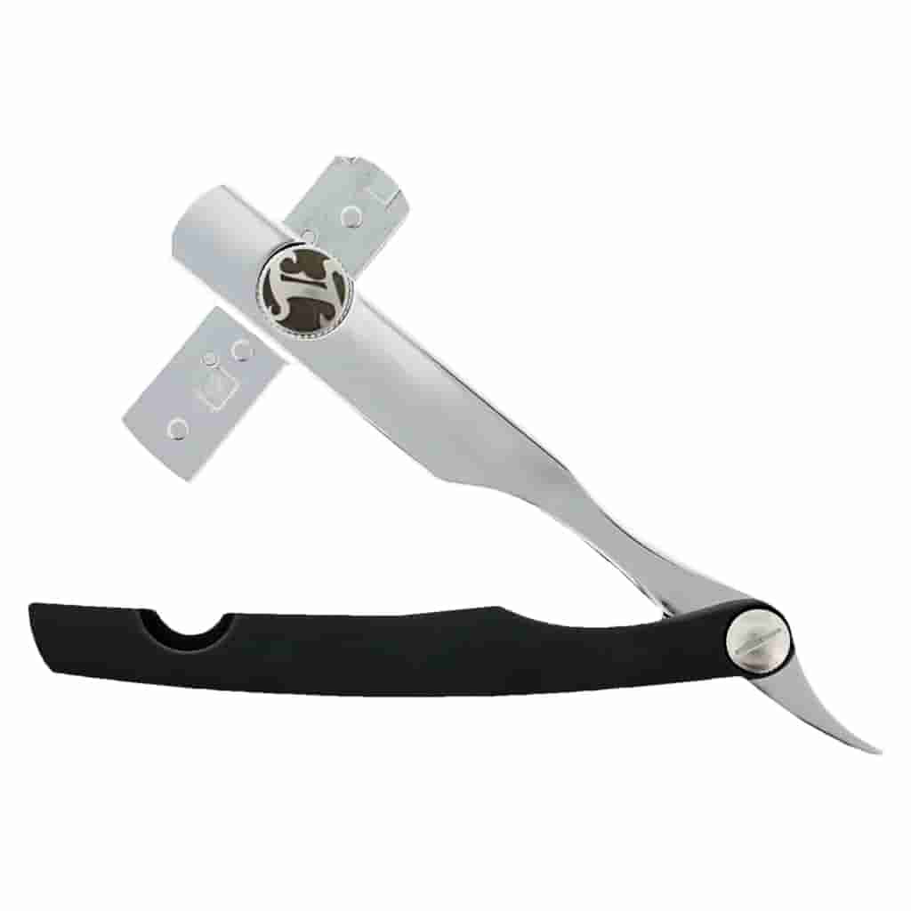 IBC Chrome Razor Holder Black