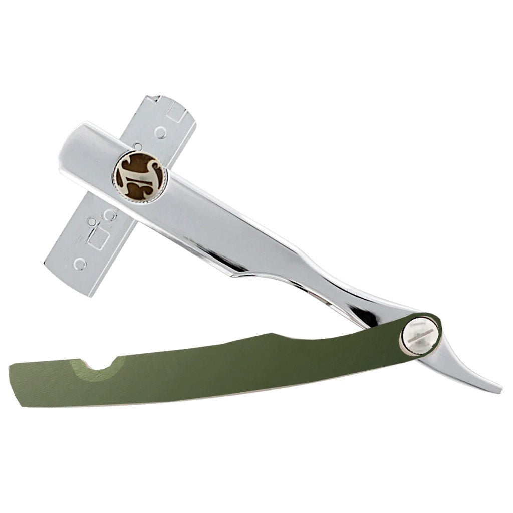 IBC Chrome Razor Holder Green