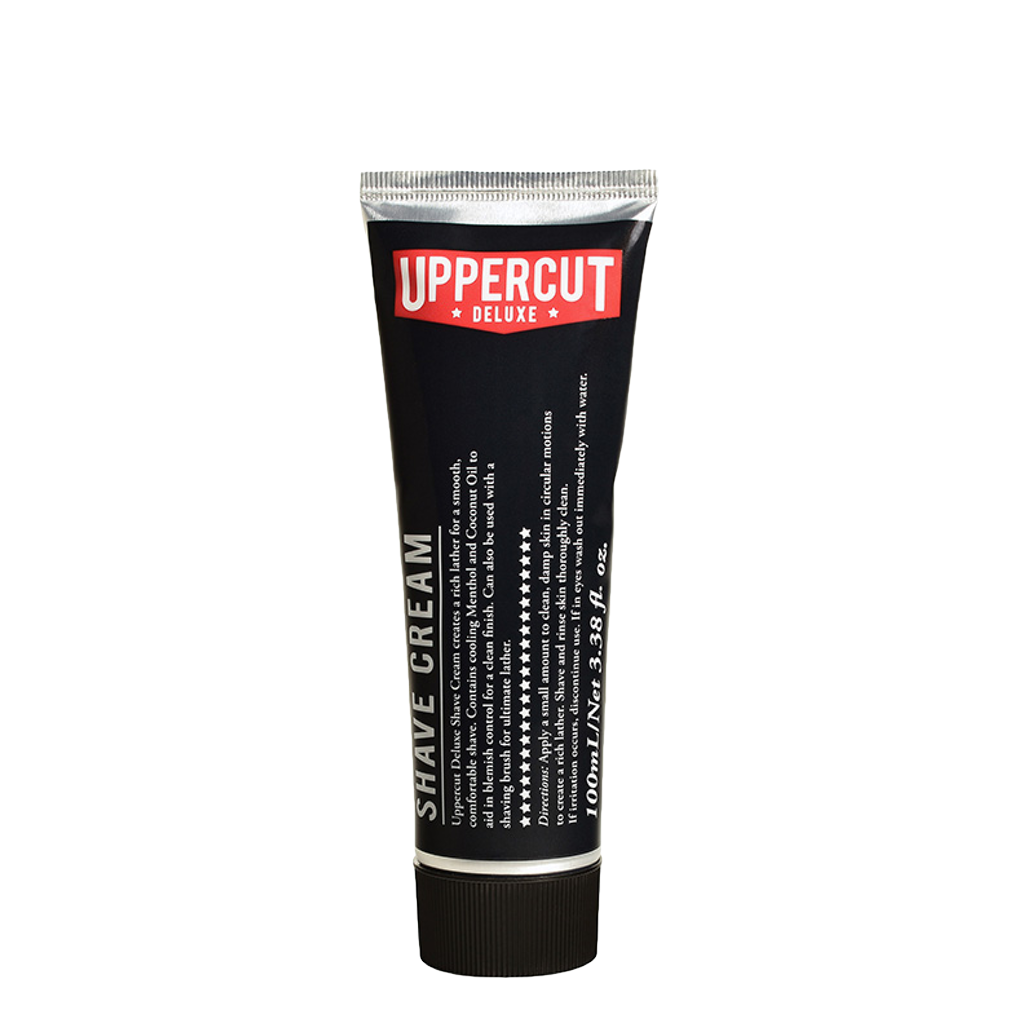 Uppercut Shave Cream 3.38 fl oz/100ml - BUYBARBER.COM