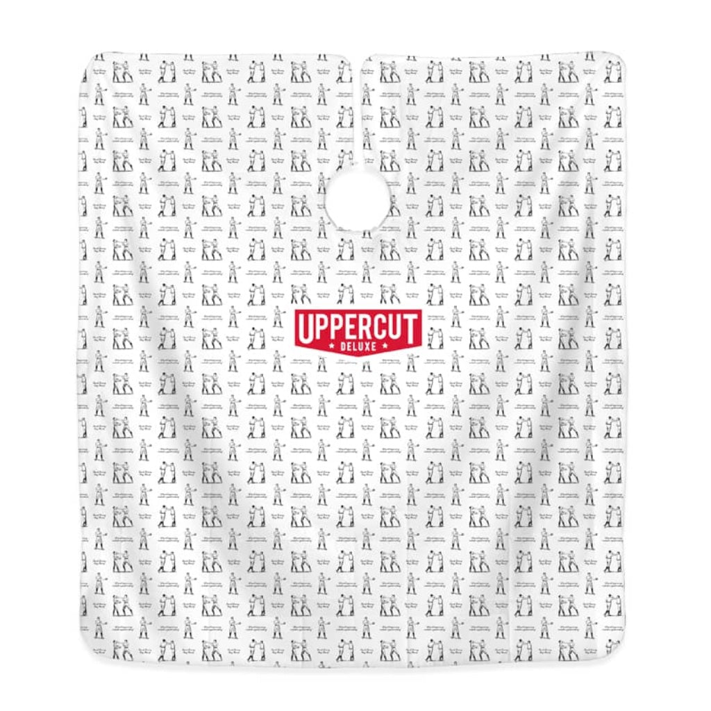 Uppercut Barber Cape White