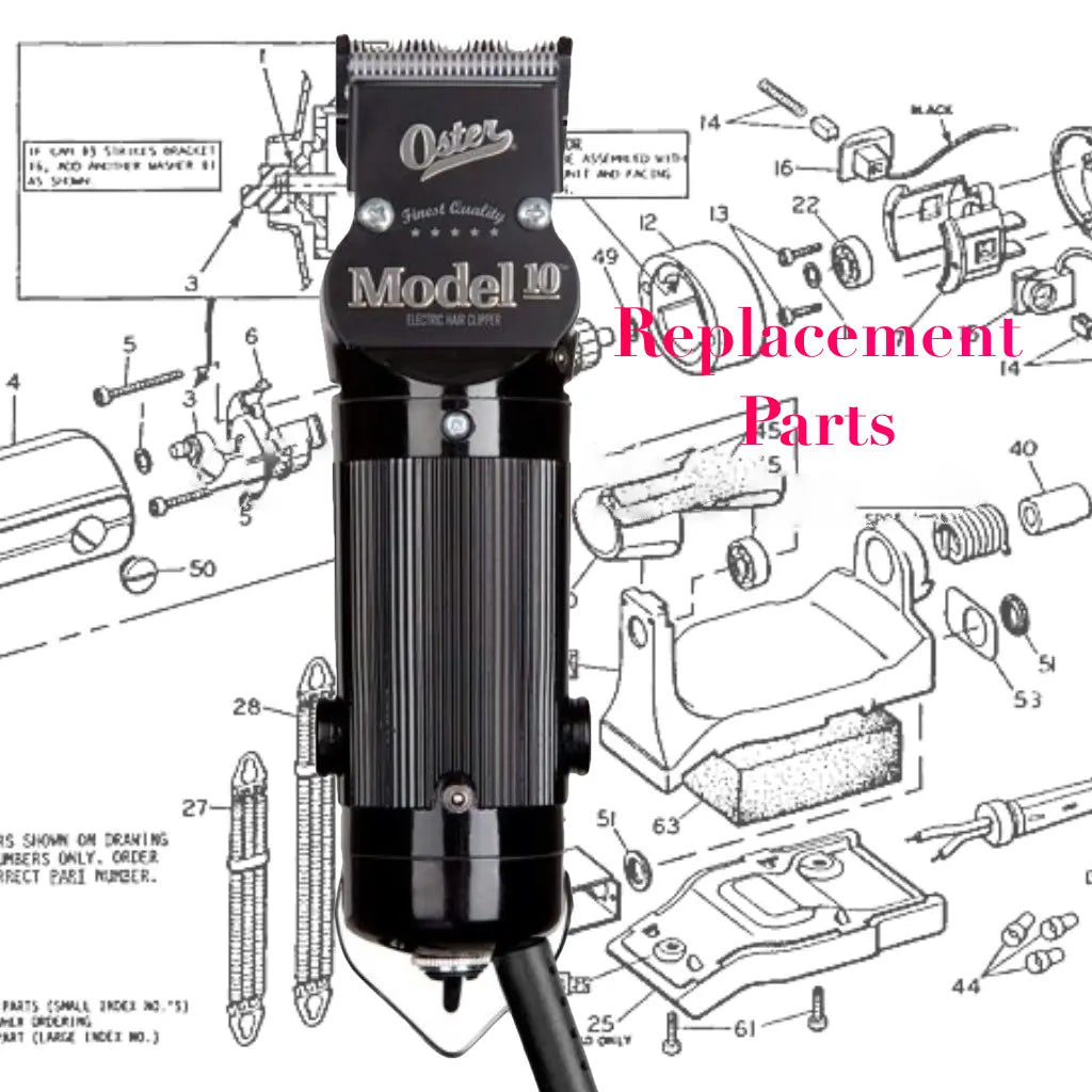 Oster Model 10 Replacement Cord with Strain Relief Oster