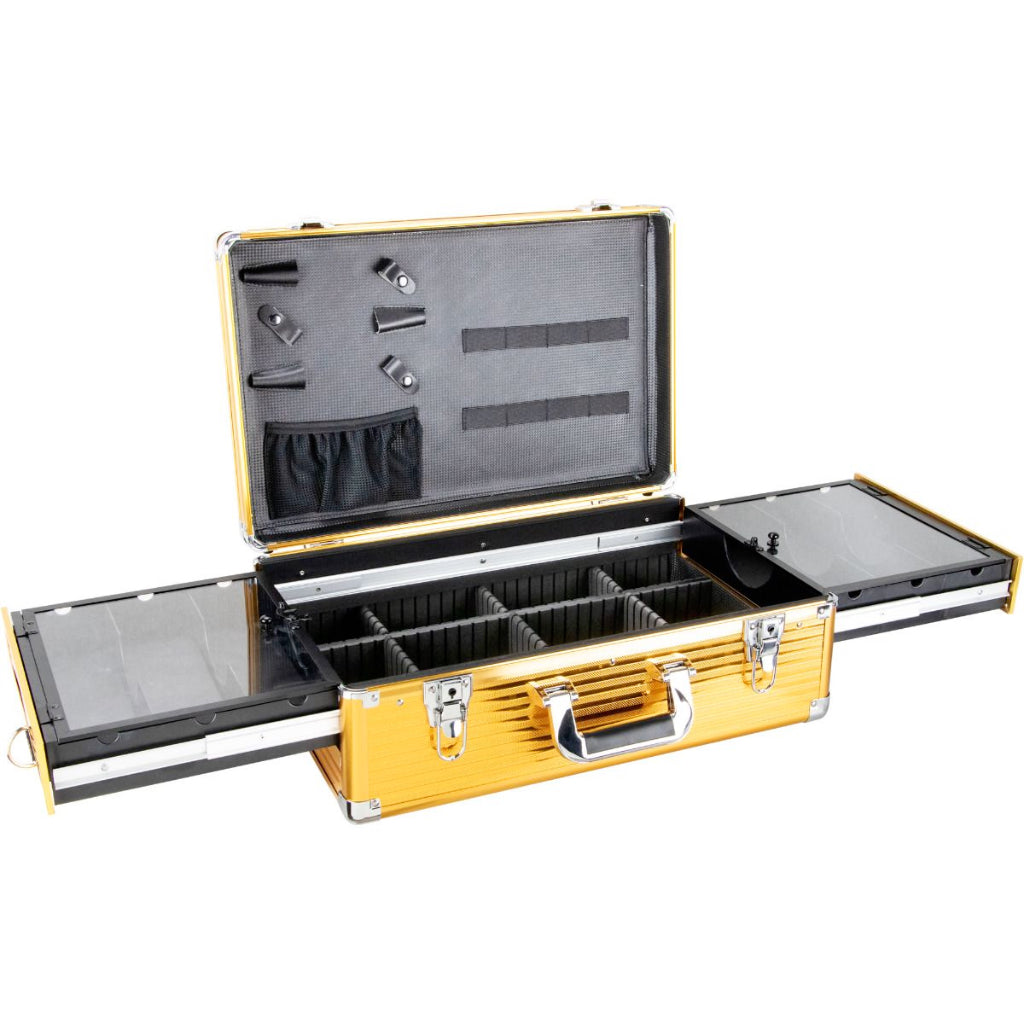 66 Clipper Professional Barber Portable Travel Case with Easy Slide Clipper Tray