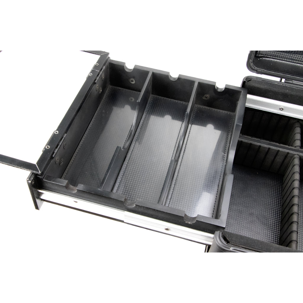 66 Clipper Professional Barber Portable Travel Case with Easy Slide Clipper Tray