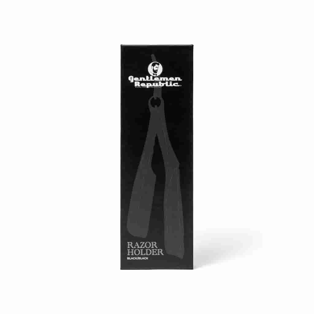 Black Straight Razor -Exposed Blade - BUYBARBER.COM