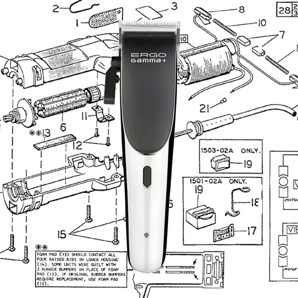 Gamma+ Stylecraft ERGO Replacement Parts Gamma+