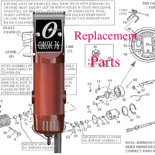 Oster 76 Replacement Parts - BUYBARBER.COM