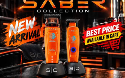 StyleCraft Saber Orange Trimmer & Saber 2 Clipper: The Limited-Edition Power Pair
