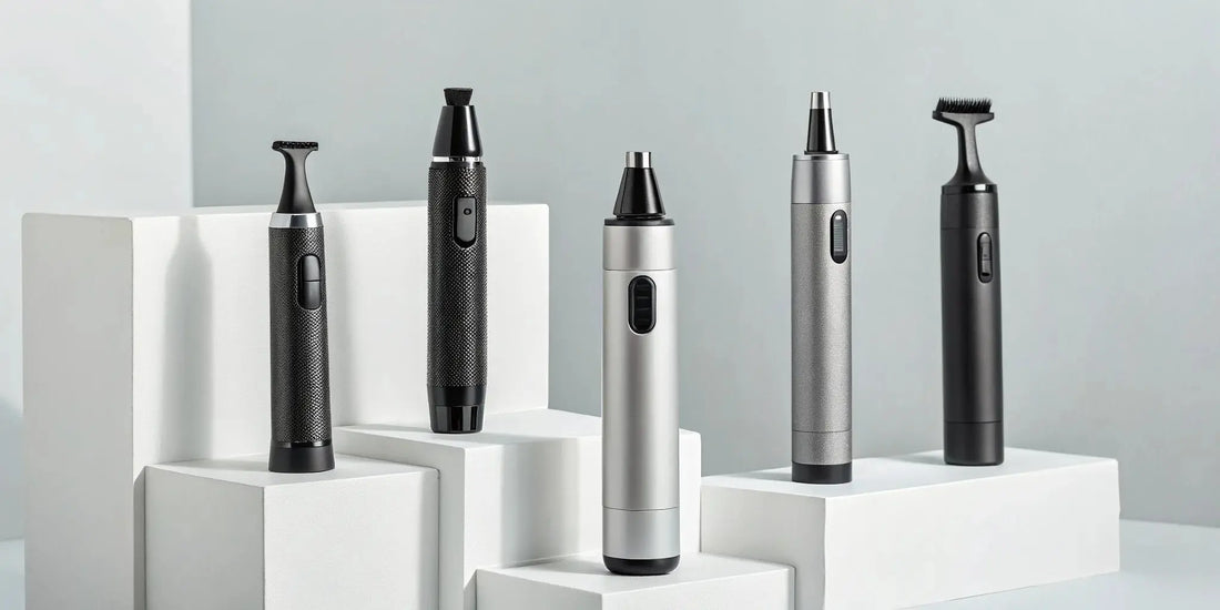 A selection of the best professional ear hair trimmers for barbers.