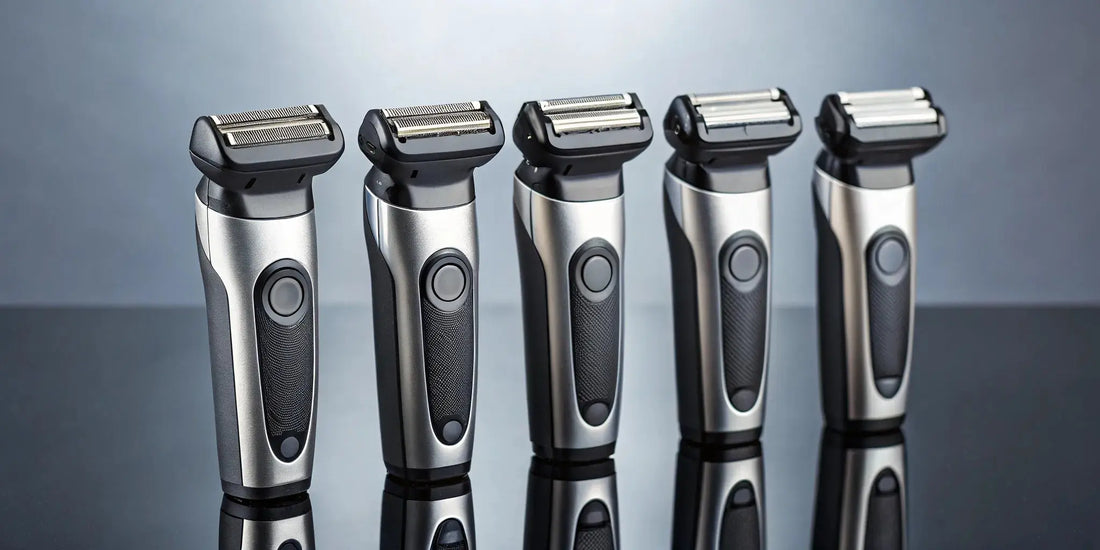 A lineup of the best professional foil shavers for fades.
