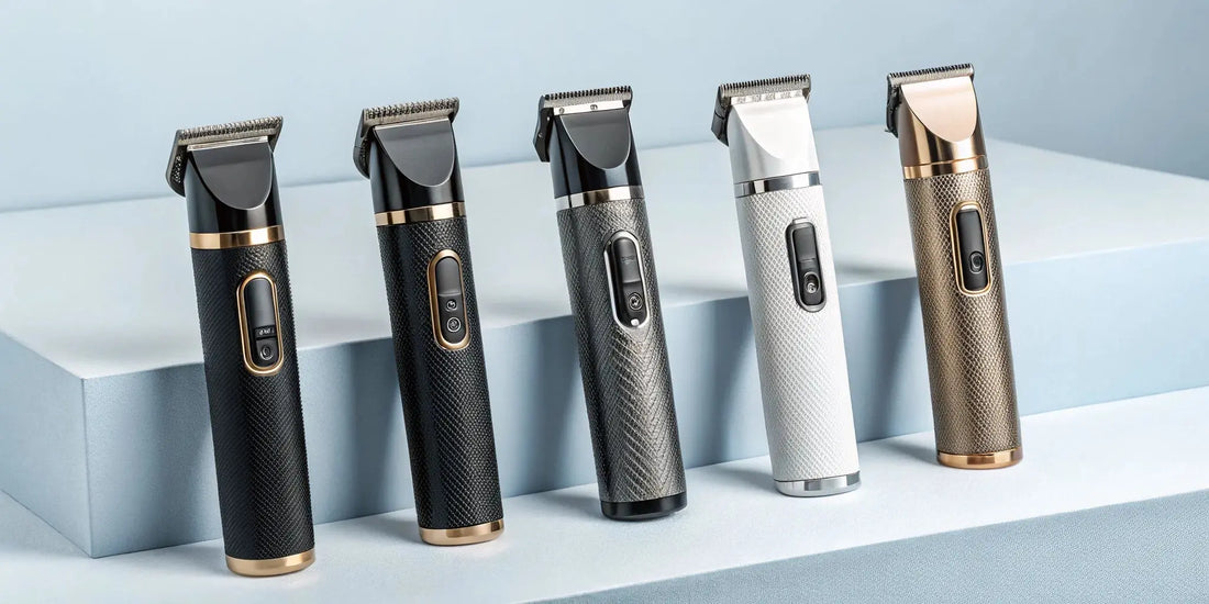 Five professional modular clippers for sale.