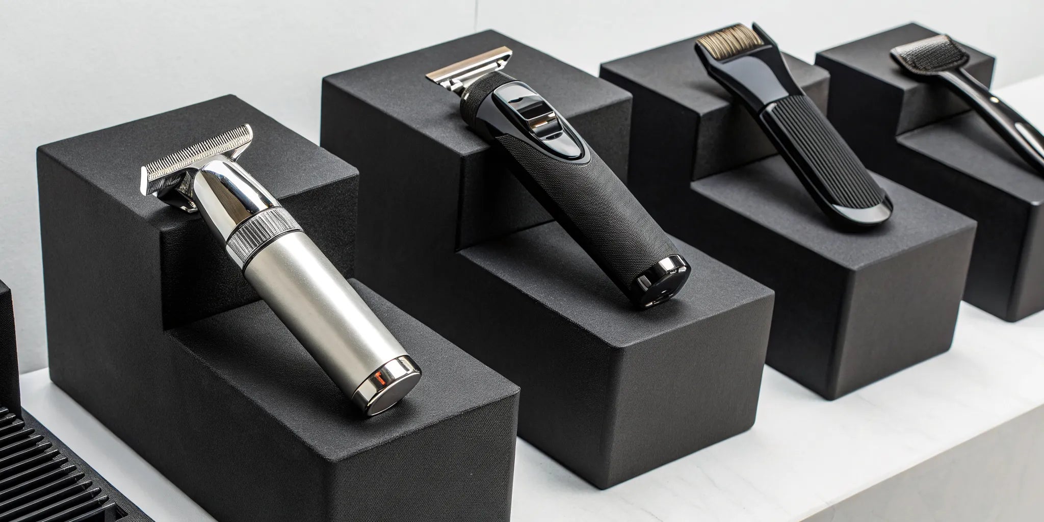 A selection of the best heavy duty clippers for professional barbers, known for their power and durability.
