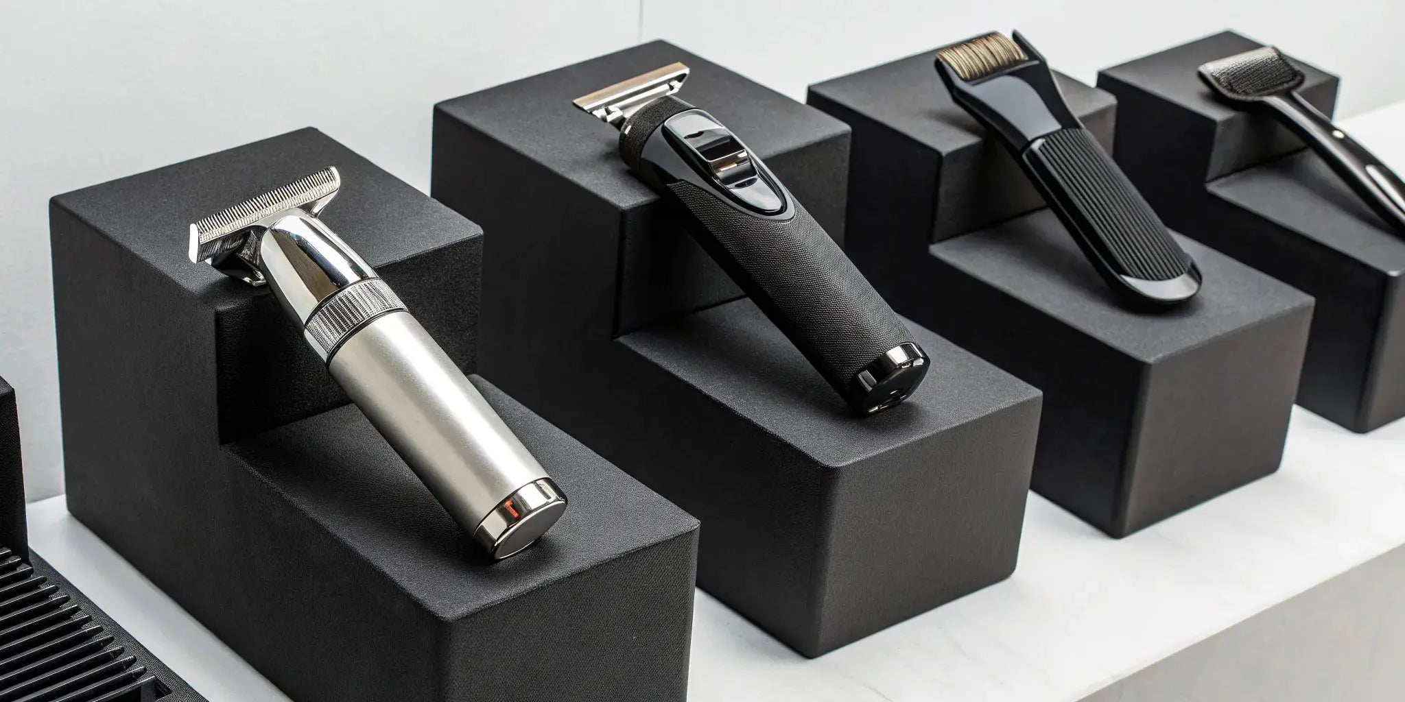 A selection of the best heavy duty clippers for professional barbers, known for their power and durability.