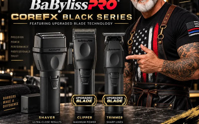 BaByliss CoreFX Black Collection: Clipper, Trimmer & Shaver