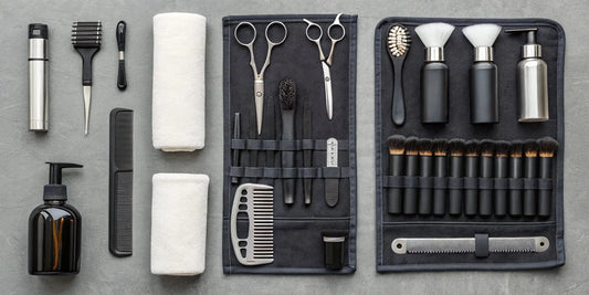 An assortment of professional bulk barber supplies ready to be ordered online.