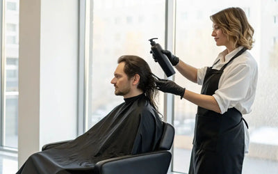 How to Apply Hair Fibers for Clients: A Pro's Guide