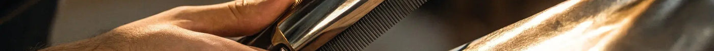 How to change clipper blades on a set of electric hair clippers.