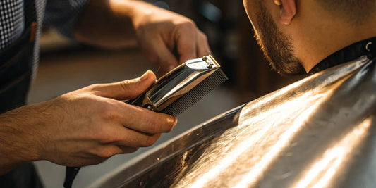 How to change clipper blades on a set of electric hair clippers.