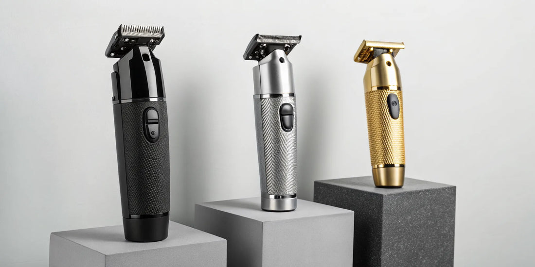 Three professional shavers for creating perfect skin fades.