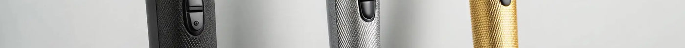 Three professional shavers for creating perfect skin fades.